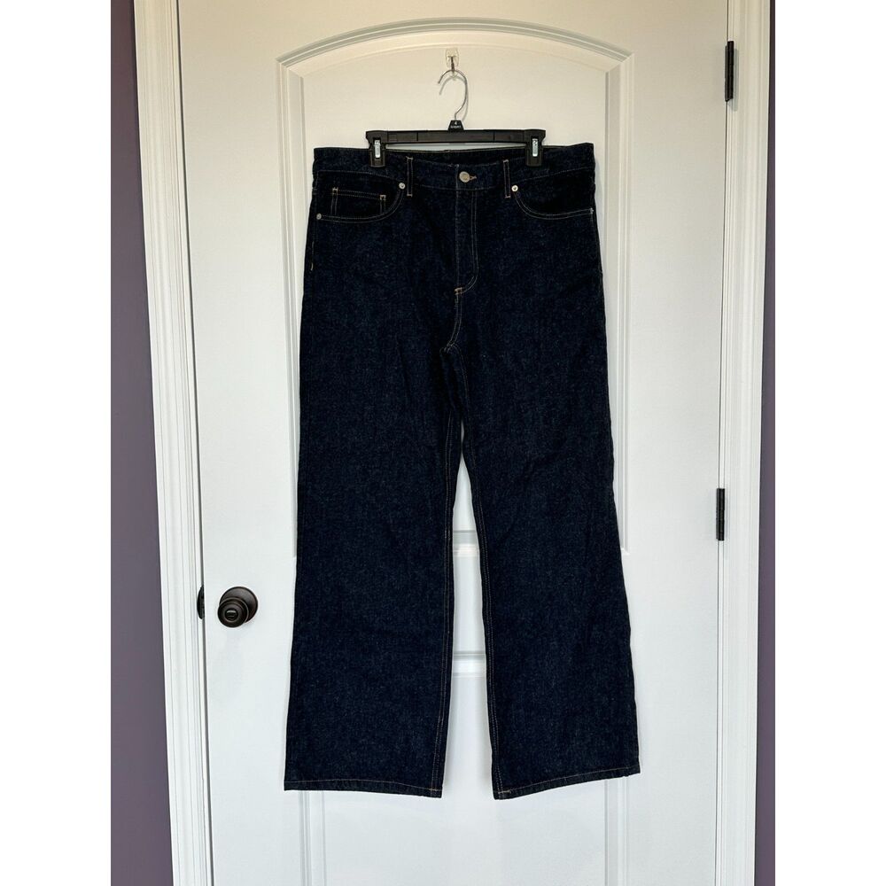 Zara Wide Leg High Rise Jeans Size 12